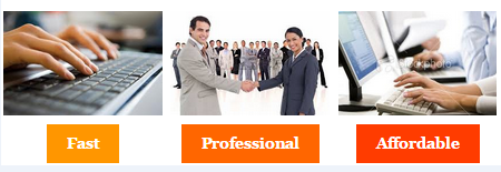 fast, professional, affordable